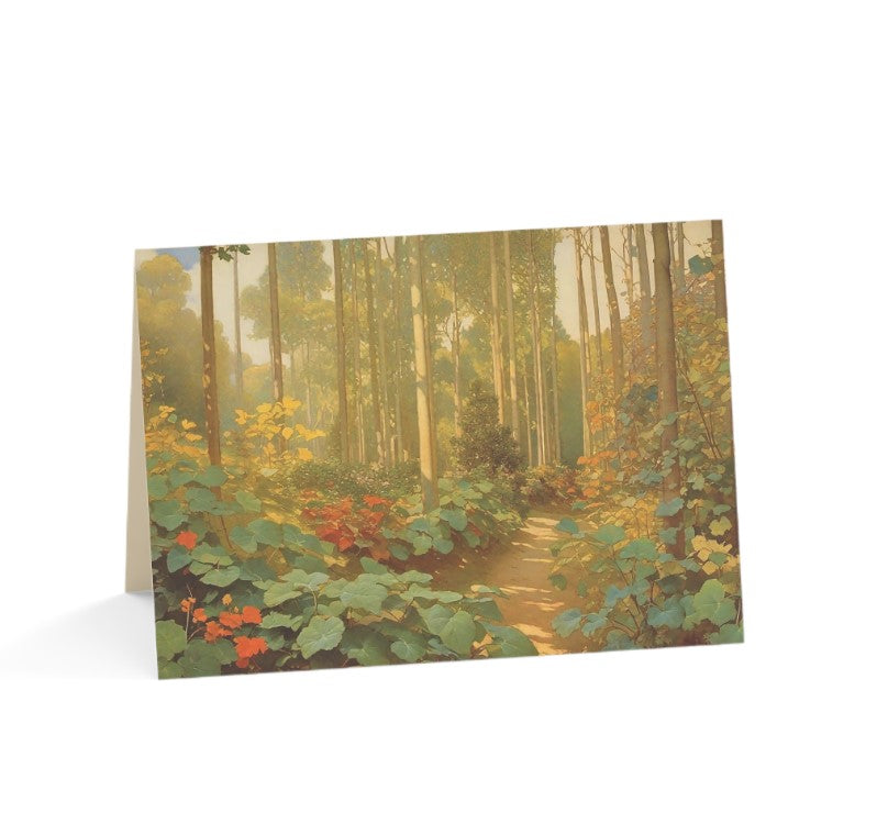 Autumn Collection Greeting Cards (5 Card Set)
